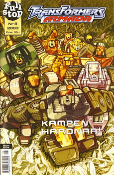Transformers Armada nr 8, 2003, Kampen hårdnar
