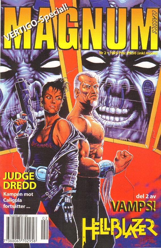 Magnum 1995 nr 2, Vertigo-special! Judge Dredd, Hellblazer & Vamps