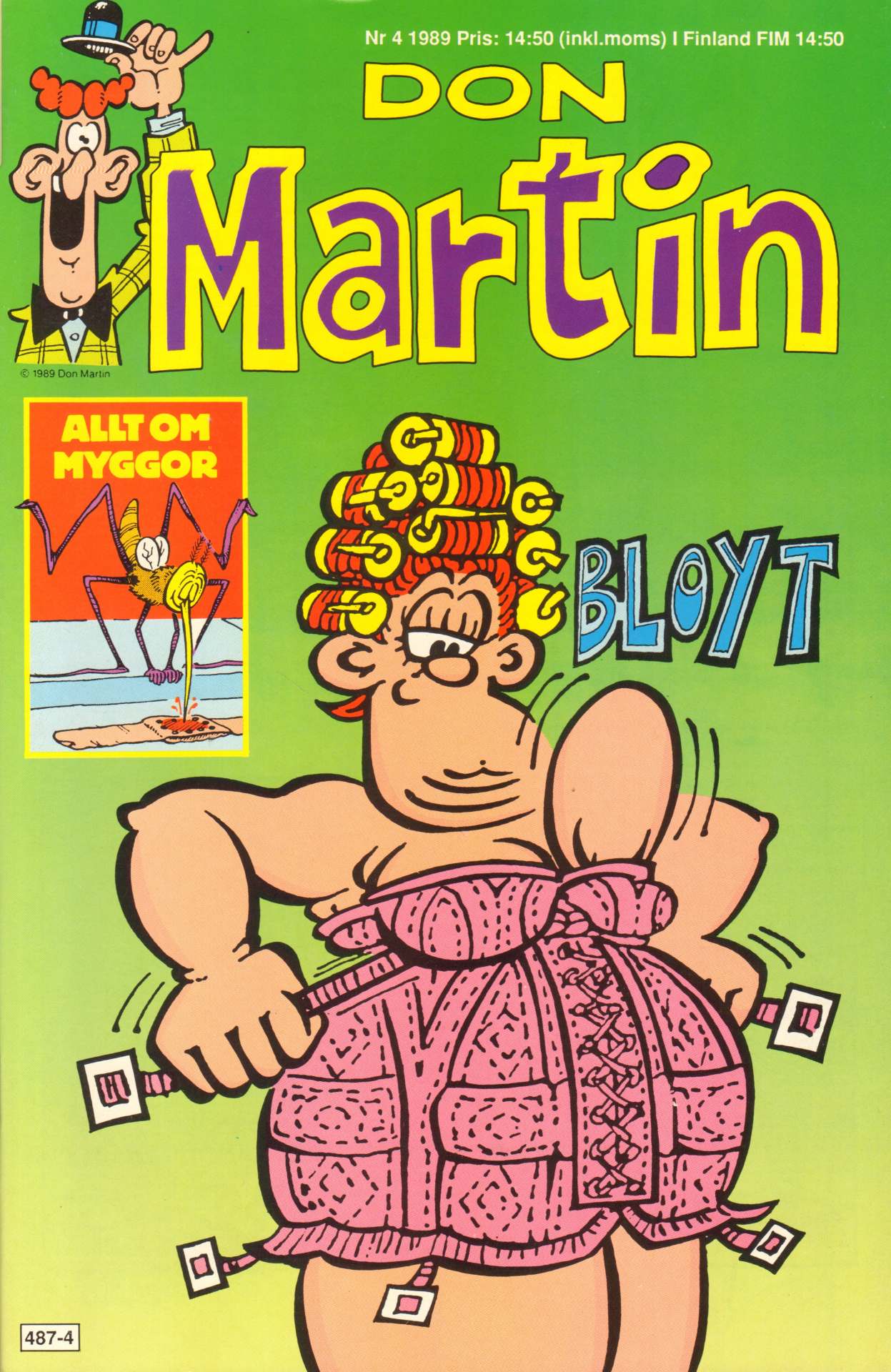 Don Martin nr 4 1989, Allt om myggor