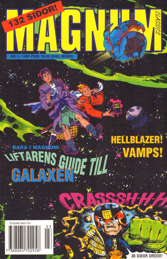 Magnum 1995 nr 3, Hellblazer, Vamps, Judge Dregg mfl