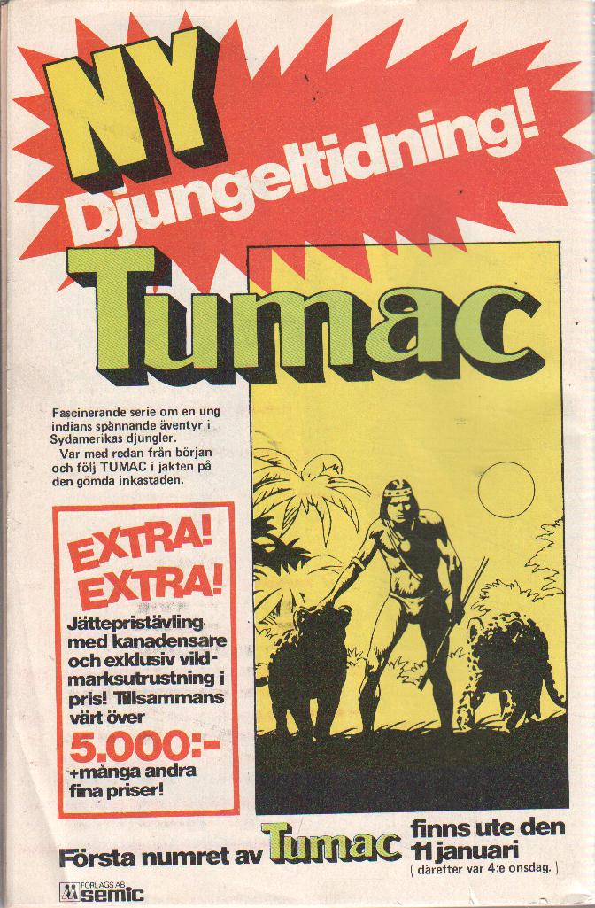Seriemagasinet nr 1 1978 Begagnad - 2