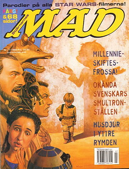 Svenska MAD  1999 nr 7, Parodier på alla Star Wars-filmerna!
