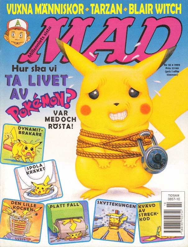 Svenska MAD  1999 nr 10, Hur skall vi ta livet av Pokémon?