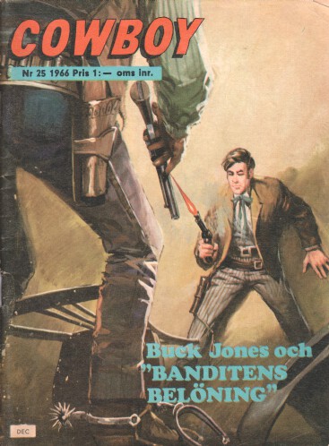 Cowboy nr 25 1966 Begagnad