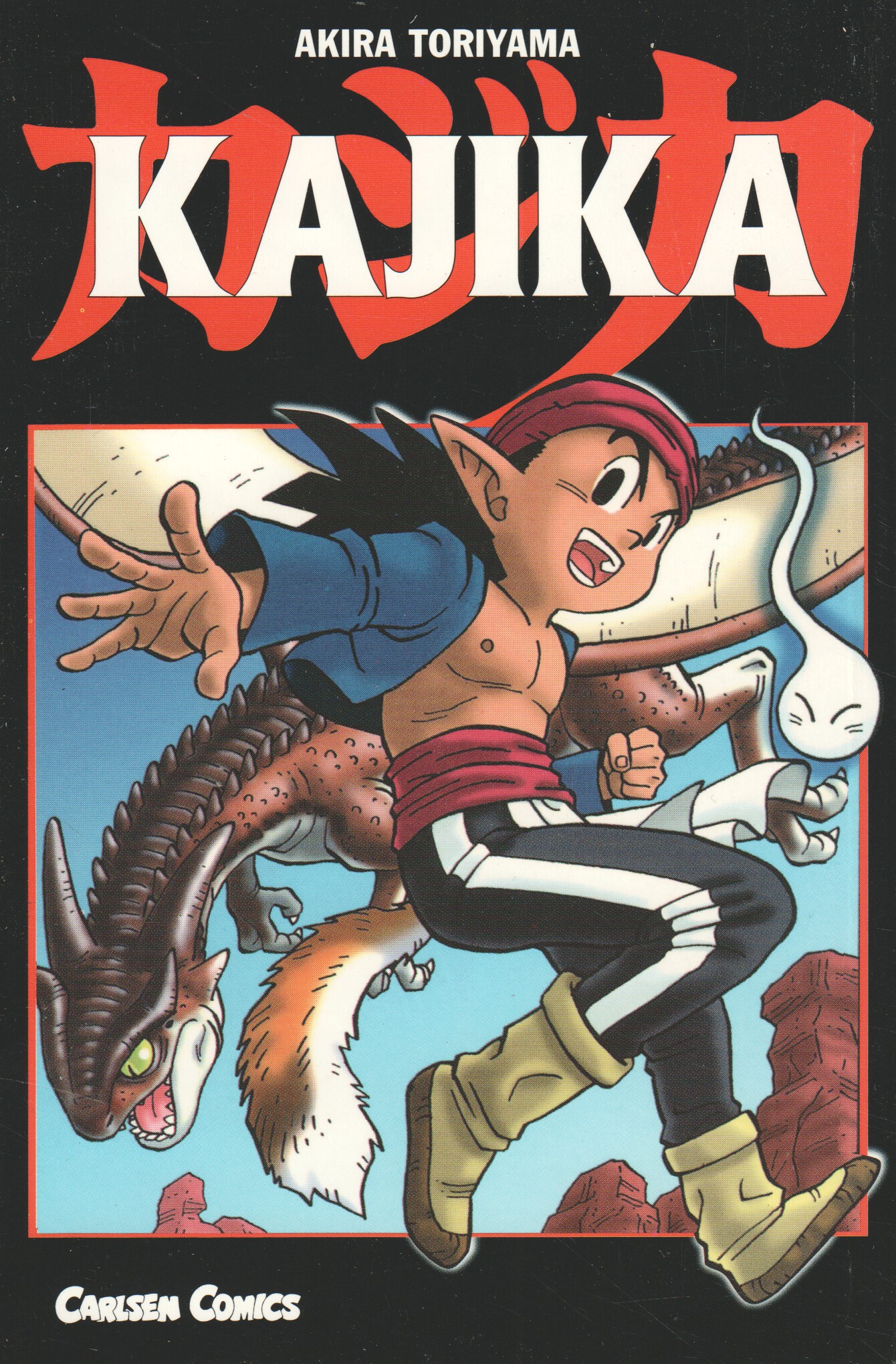 Kajika, av Akira Toriyama, skaparen av Dragon Ball