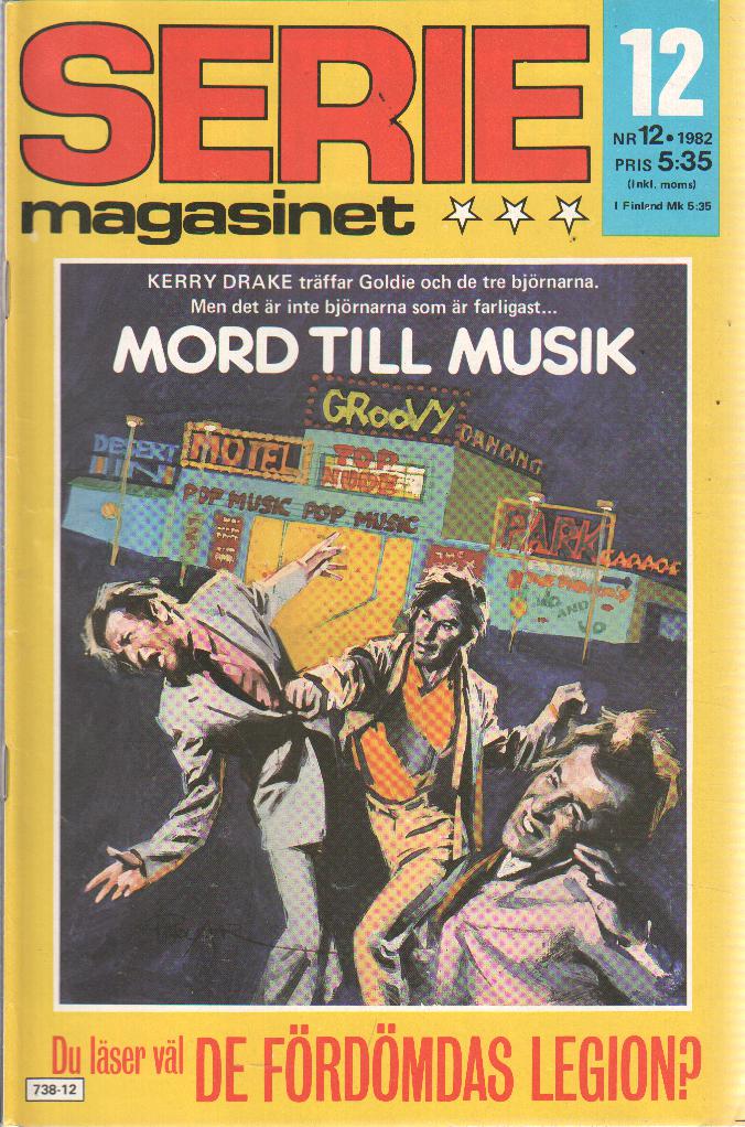 Seriemagasinet nr 12 1982 Begagnad