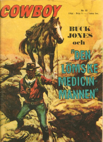 Cowboy nr 18 1966 Begagnad