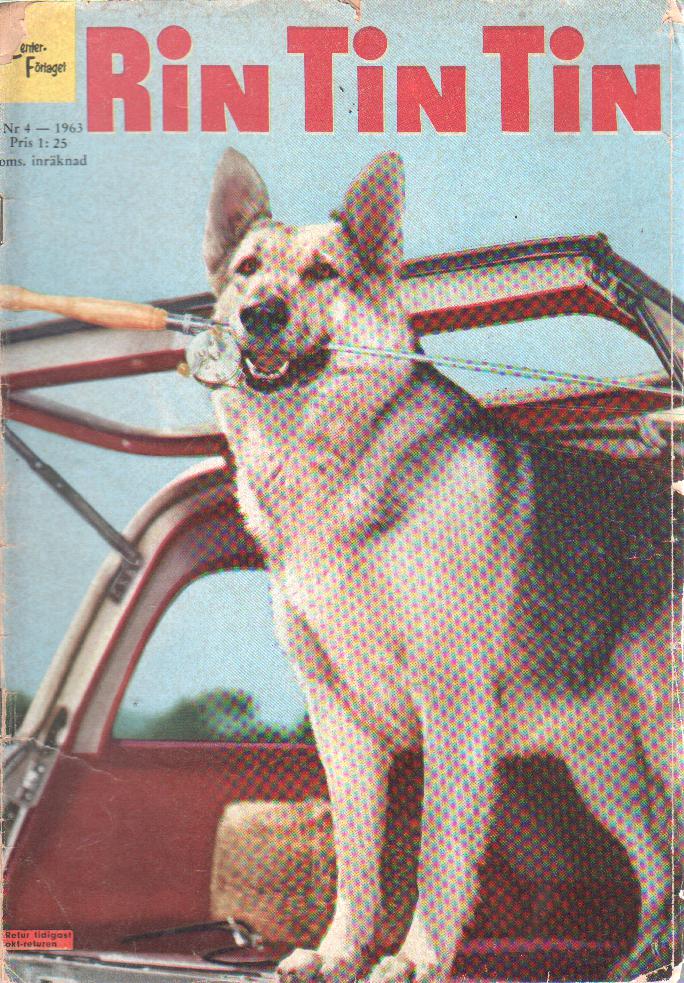 Rin tin tin nr 4 1963 Begagnad