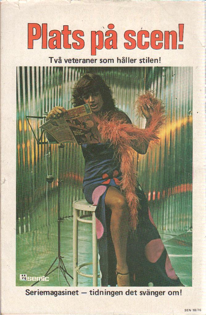 Serie-nytt nr 18 1976 Begagnad - 2