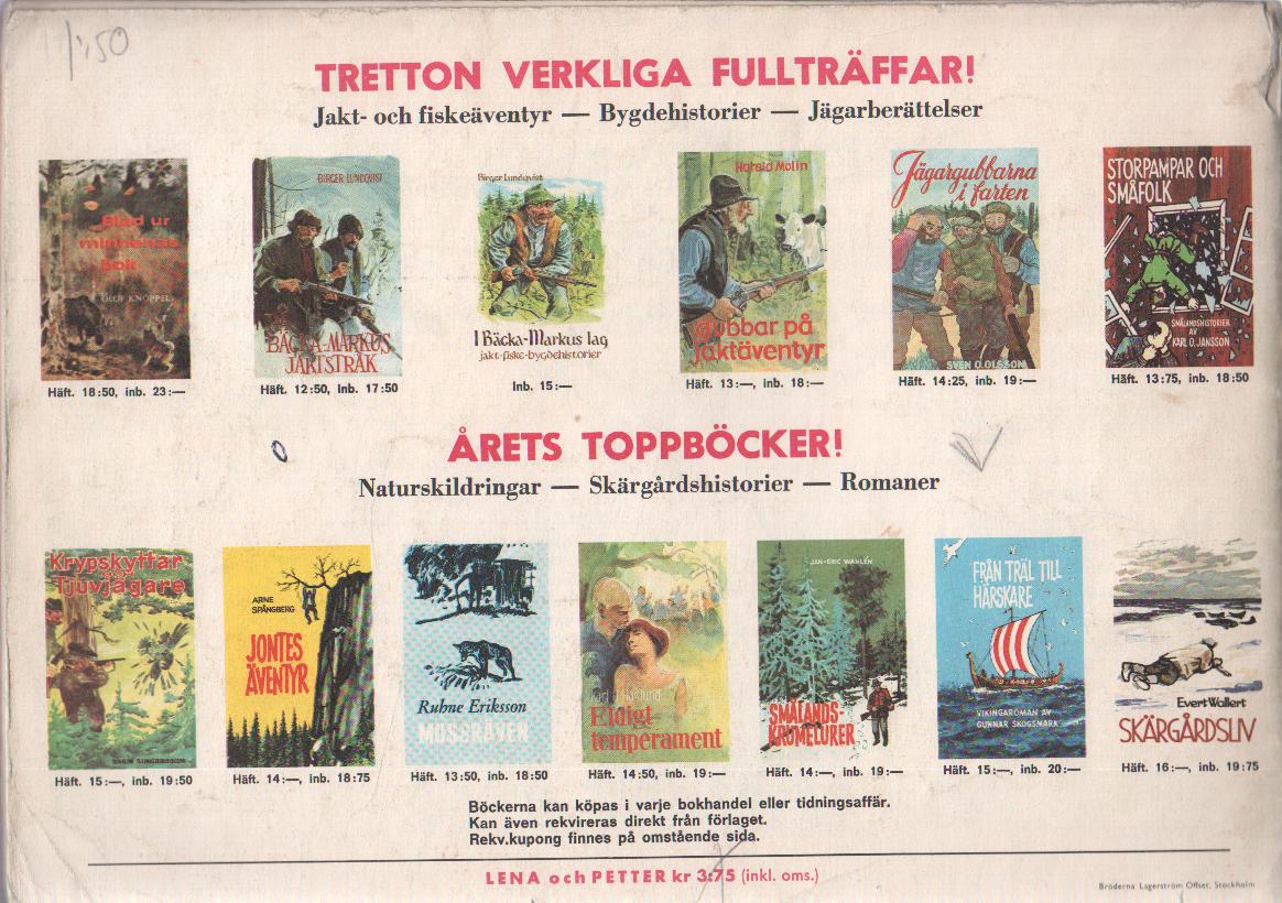 Lena och Petter och helikoptern, begagnad - 2