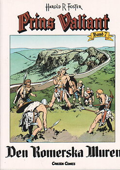 Prins Valiant nr 7, Den Romerska muren