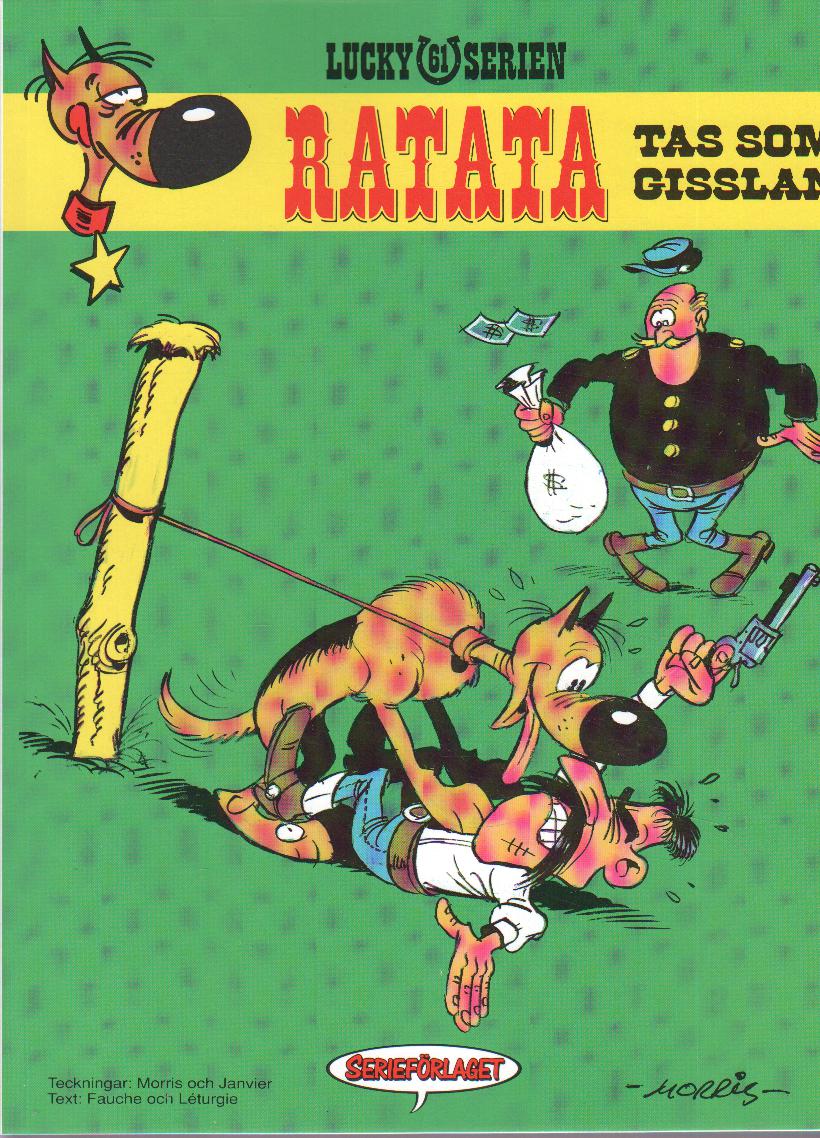 Lucky Luke 61 Ratata tas som gisslan