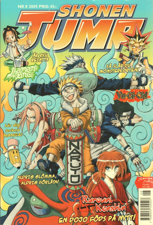 Shonen Jump nr 8 2005