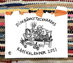Galagokalendern - Diskbänkstecknaren 2021