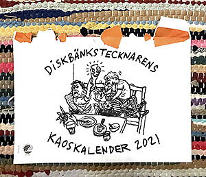 Galagokalendern - Diskbänkstecknaren 2021