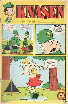 Knasen nr 4 1977 Begagnad