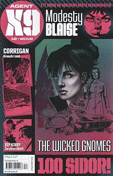 Agent X9 nr 12 2019, Modesty Blaise - The wicked gnomes