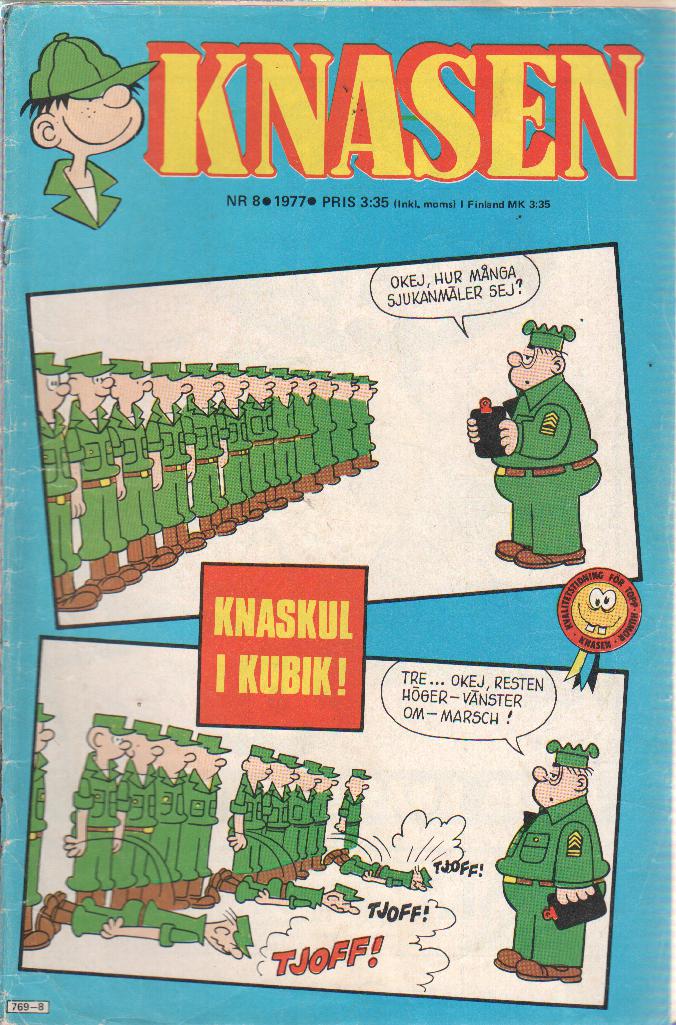 Knasen nr 8 1977 Begagnad