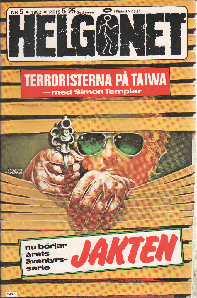 Helgonet 1982 nr 5 Terroristerna på Tiawa Begagnad
