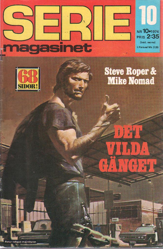 Seriemagasinet nr 10 1974 Begagnad