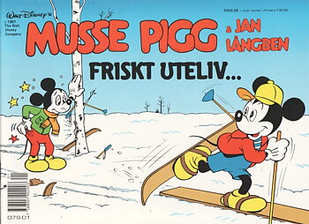Musse Pigg och Jan Långben 1990 Friskt uteliv