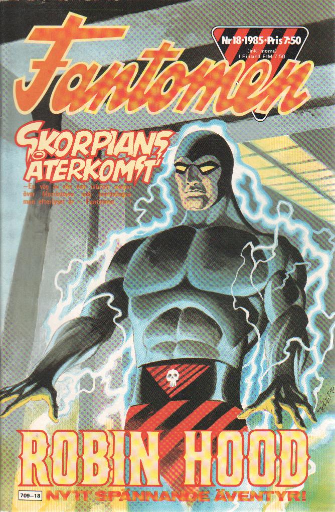 Fantomen nr 18 1985 Begagnad