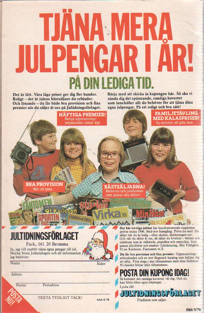 Knasen nr 9 1978 Begagnad - 2