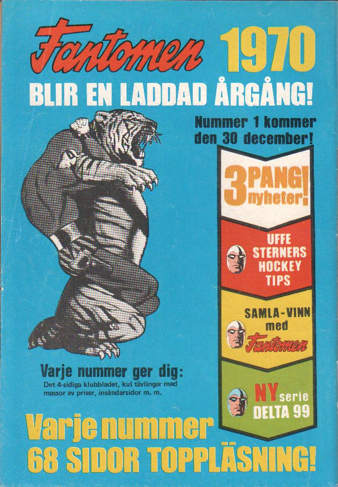 Swisch nr 8 1969 Begagnad - 2