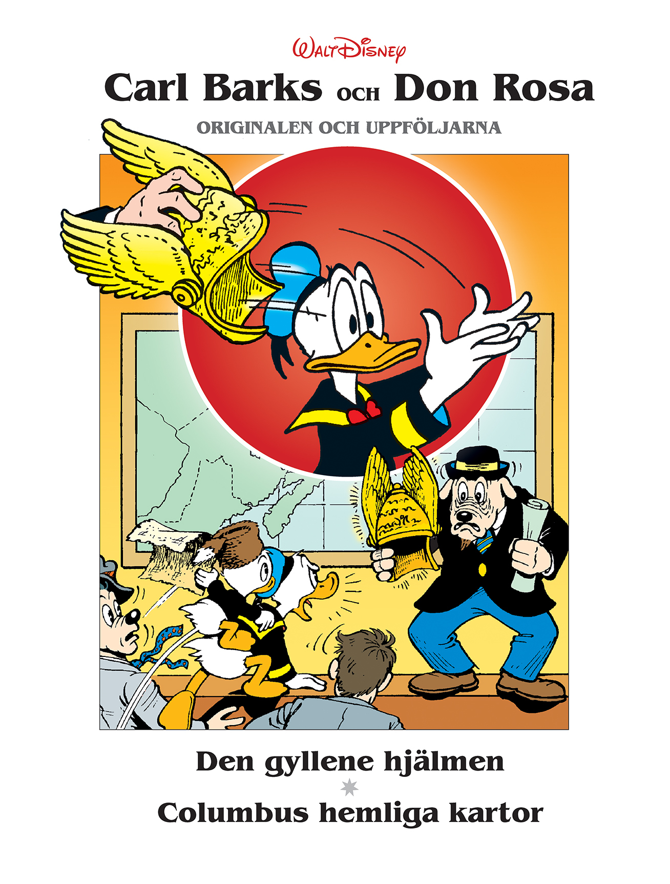 Carl Barks och Don Rosa 6, Den gyllene hjälmen och Columbus hemliga kartor.
