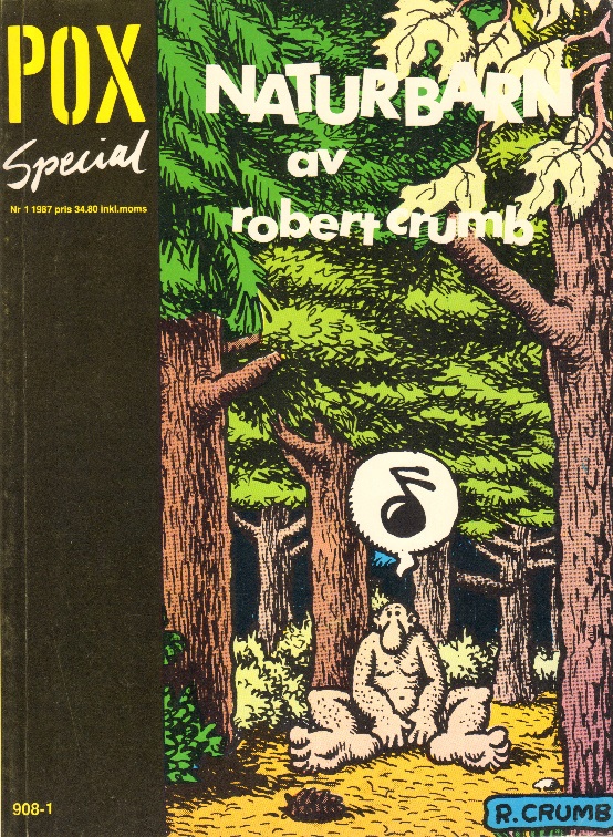 POX Special 1987 nr 1, Naturbarn av Robert Crumb - Seriekällaren