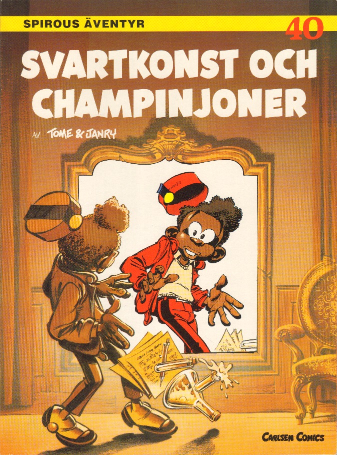 Spirous äventyr 40, Svartkonst och champinjoner