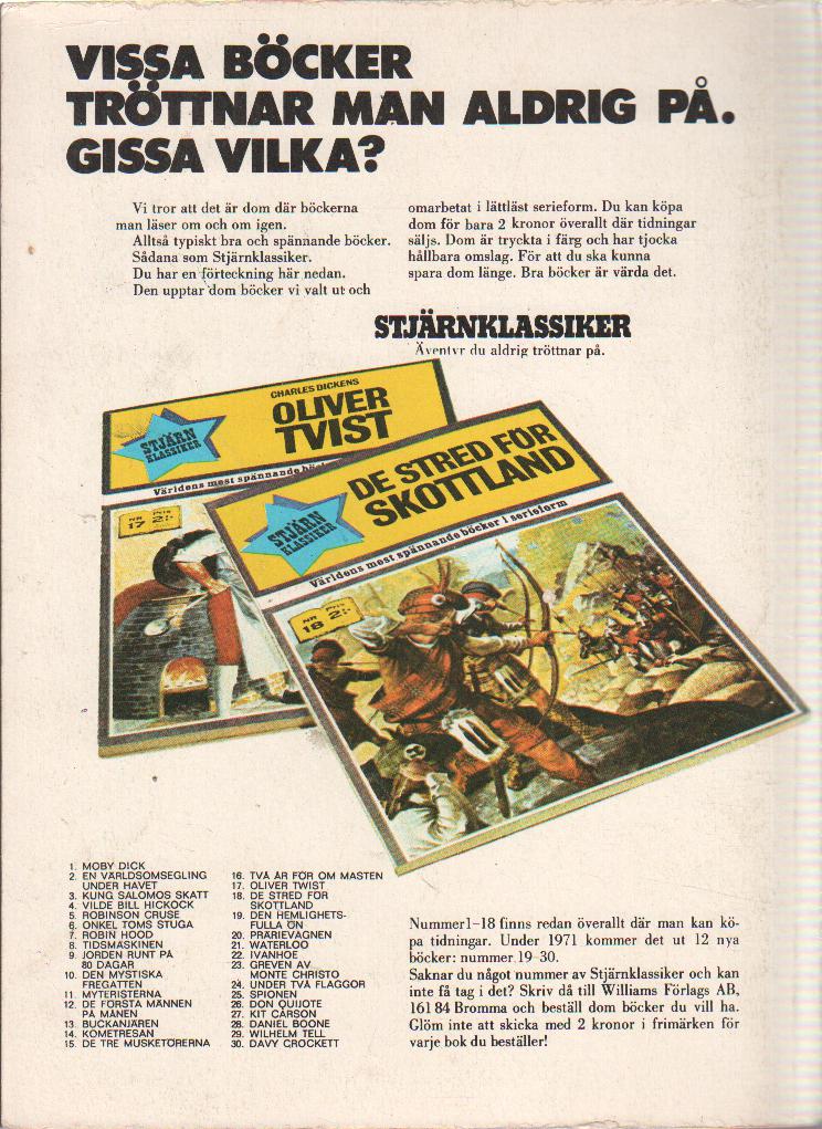 Stjärnklassiker nr 32 Buffalo Bill Begagnad - 2