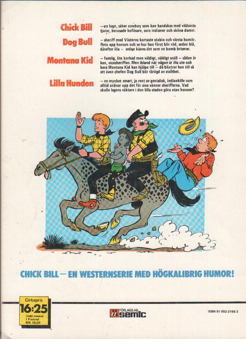 Chick Bill nr 2 Begagnad - 2