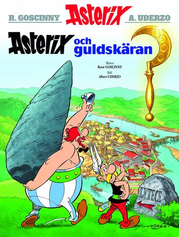 Asterix nr 10 Asterix och Guldskäran Nytryck