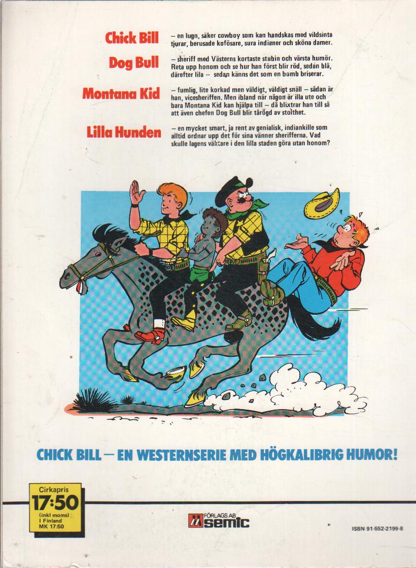 Chick Bill nr 4 Begagnad - 2