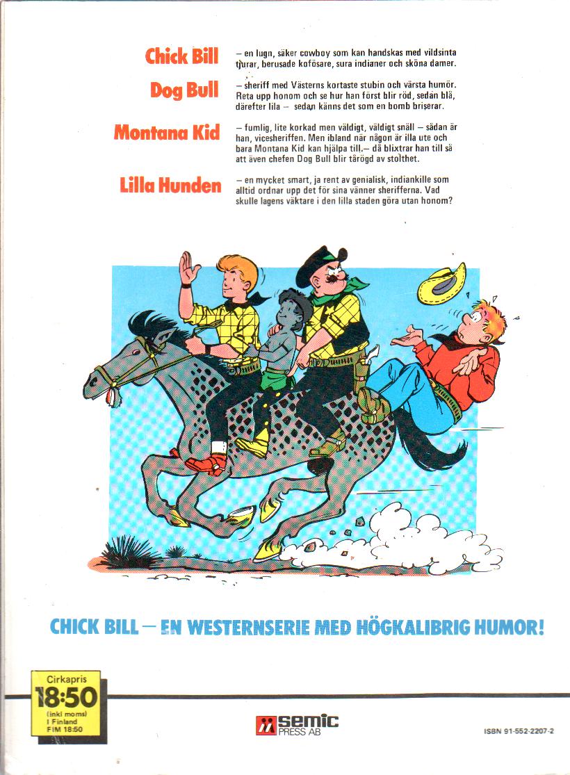 Chick Bill nr 5 Begagnad - 2