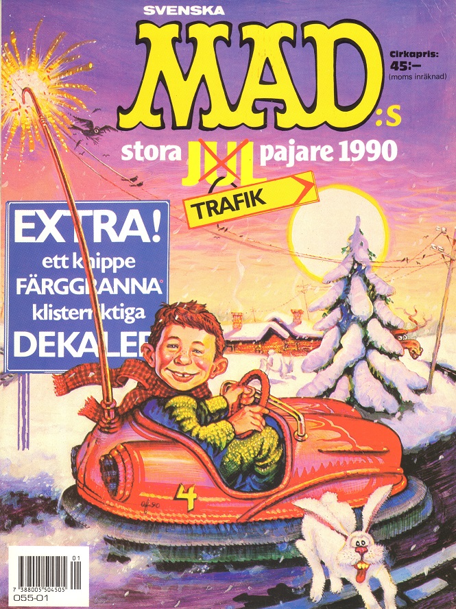Mad:s stora Julpajare 1990 eller stora trafik pajare 1990