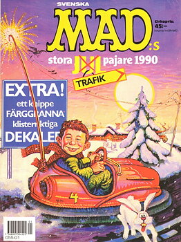 Mad:s stora Julpajare 1990 eller stora trafik pajare 1990