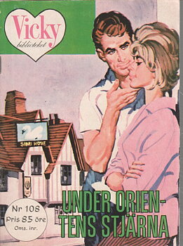 Vicky Biblioteket 108, 1963 Under orientens stjärna Begagnad