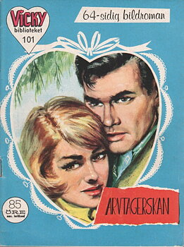 Vicky Biblioteket 101, 1963 Arvtagerskan. Begagnad