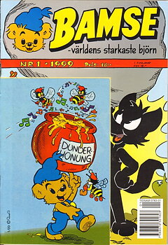 Bamse nr 1 1999, Extra: Klistermärken!