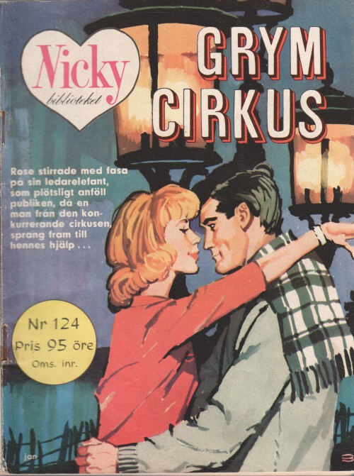 Nicky Biblioteket 124, 1964 Grym cirkus. Begagnad