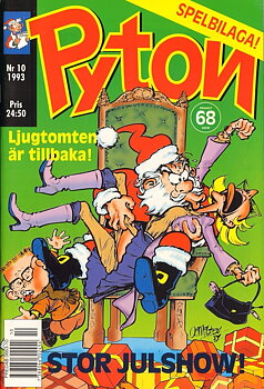 Pyton nr 10 1993, Spelbilaga: Tomtespelet!