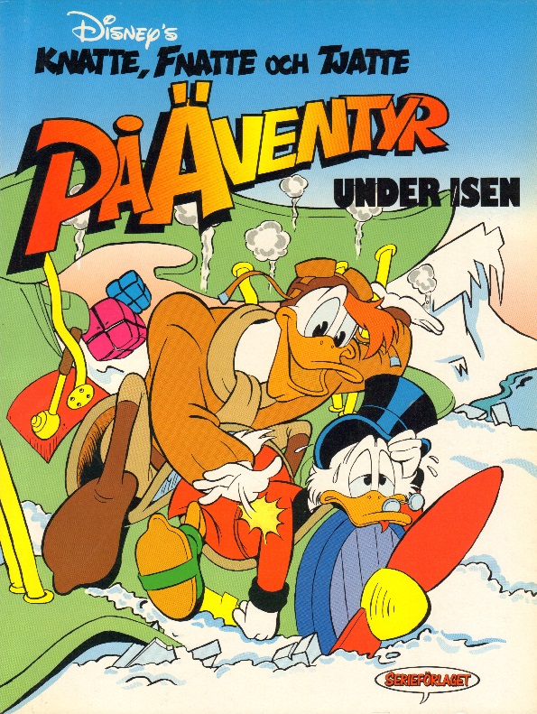 Knatte, Fnatte och Tjatte på äventyr, Under isen - Seriekällaren