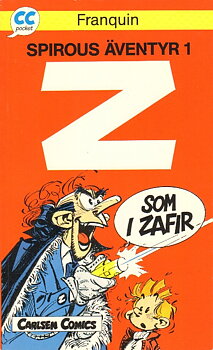 Spirous äventyr 1 Z som i Zafir, CC-pocket 3, mindre hantersskador