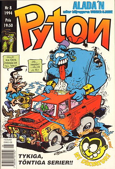 Pyton nr 8 1994, Alada´n möter blöjraggaren Wunder-Bjarne