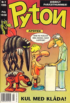 Pyton nr 2 1995, Jobbigt parasitnummer: Kul med klåda!