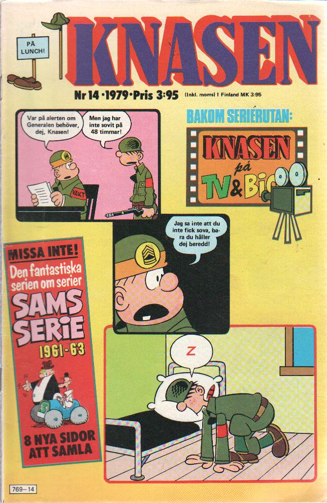 Knasen nr 14 1979 Begagnad