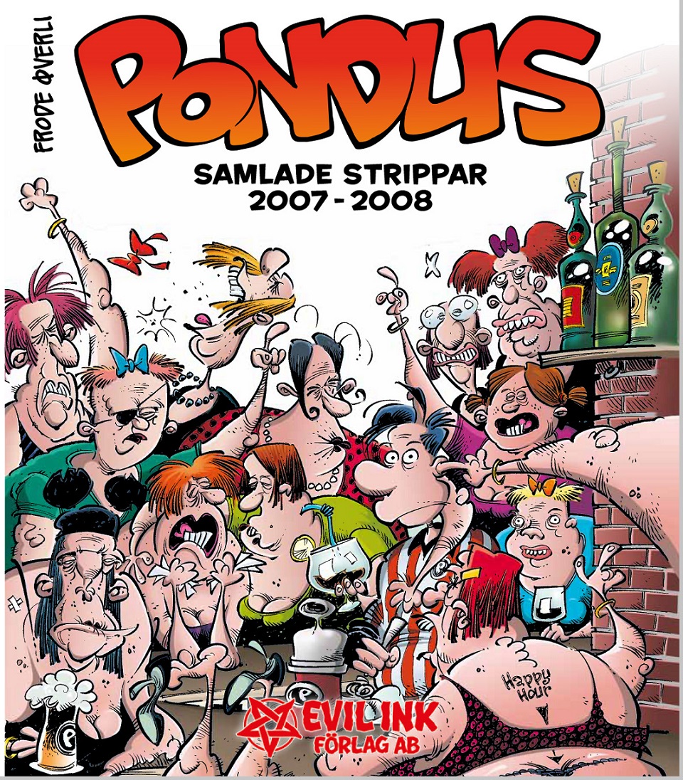 Pondus samlade strippar 2007-2008, transportskadade!