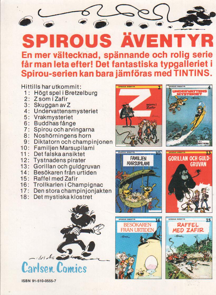Spirous äventyr 2 Z som i Zafir, begagnad - 2